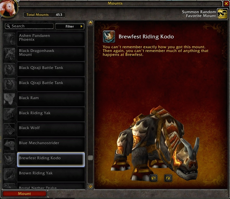 Illustration for article titled Blizzard Adds Silly Mount Descriptions In Warlords of Draenor Beta